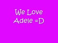 Adele- Make you feel my love Lyrics