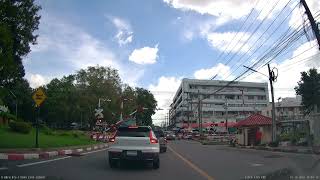 Exploring Sisaket City by Car, Northeastern Thailand