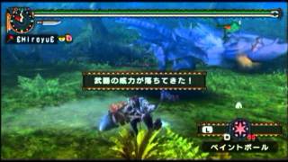 【MHP2G】G級　イャンガルルガ　5分針