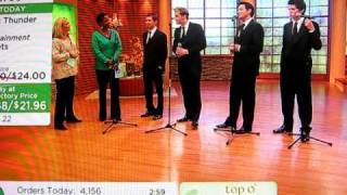 Celtic Thunder Performs on QVC  - Irelands Call & Steal Away.AVI