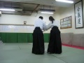 高醫合氣道 20121227 前打四方摔 三種技法