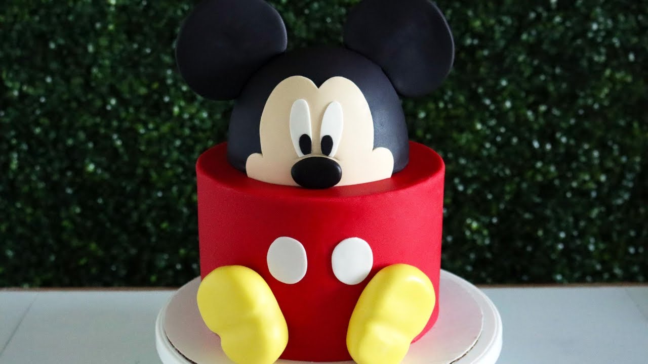 Mickey Mouse Cake Ideas Simple Infoupdate Org