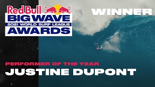 2021 Women's Performer Of The Year Winner: Justine Dupont