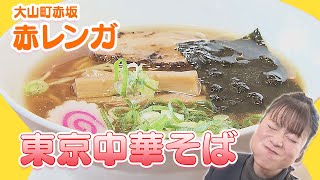 大山町の東京中華そばがおいしい！「赤レンガ」