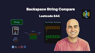 Backspace String Compare - Leetcode 844 | Stack and Two Pointers