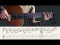 blessed assurance hymn fingerstyle tutorial with tab _有福確據_主に罪を赦され_예수를나의구주삼고_dulce consuelo