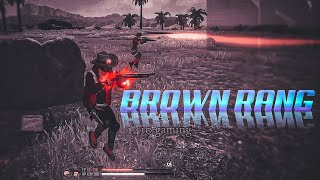 Brown Rang Free Fire Montage | Solved Reverb | free fire status video | ff status | 1410 gaming