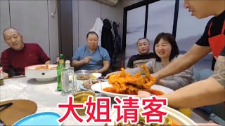 孩子们准备启程回学校，大姐请吃特色菜松鼠鱼，酸甜酥脆，嘎嘎香 #记录真实生活 #美食 #日常vlog