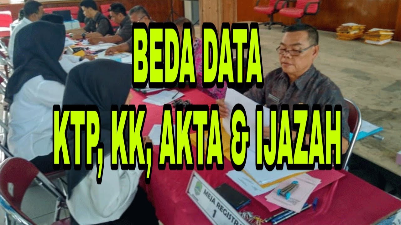 Mengatasi Perbedaan Data Pemberkasan CPNS - YouTube