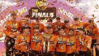 The moment the Perth Scorchers won the WBBL07 final