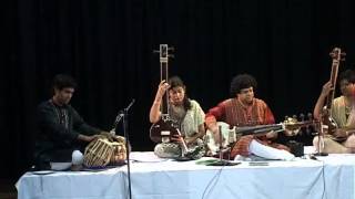 Ranajit Sengupta (sarod) with Rupak Bhattacharjee (tabla)