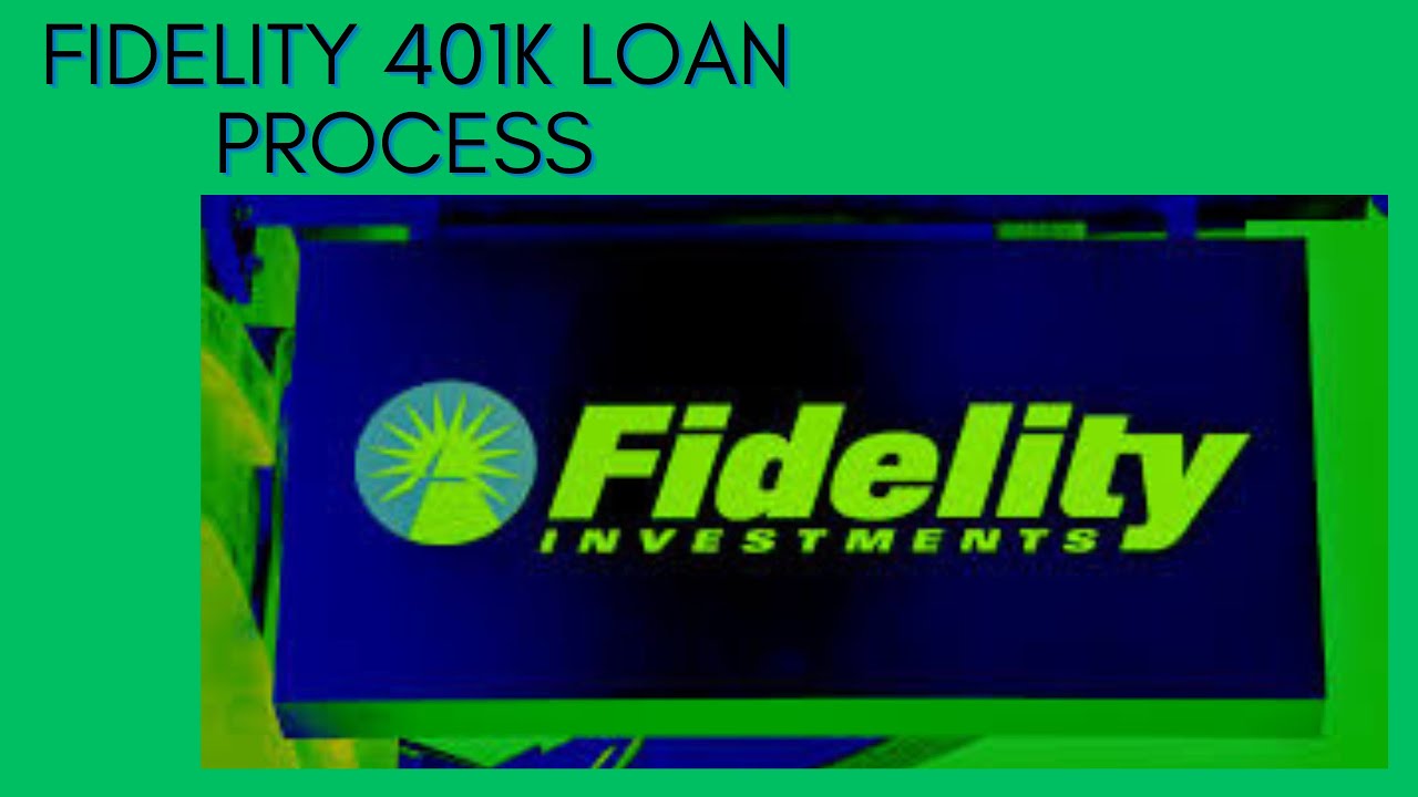 Fidelity 401(k) Loan Process - YouTube