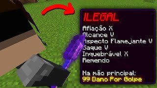 COLETEI A ARMA MAIS FORTE DO MINECRAFT 1.21