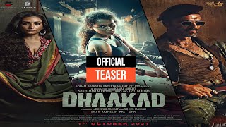 Dhaakad Teaser | First look |Kangana Ranaut,Arjun Rampal,Divya Dutta| Deepak Mukut | 2022#dhaakad