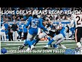 Detroit Lions | How The Lions Defense Beat Up Chicago #CHI-DET recap [Detroit Lions News And Rumors]