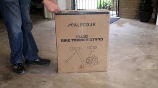 Alpcour Fluid Bike Trainer Assembly
