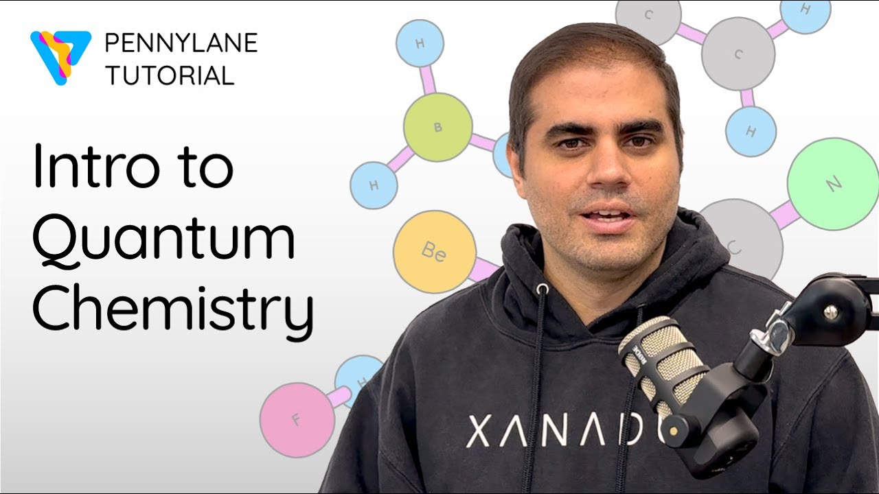 Introduction To Quantum Chemistry Pennylane Tutorial Youtube