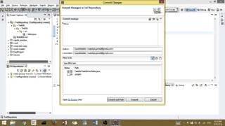 Using Git with Eclipse Part 2 - Import from Git and Commit