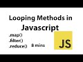 Looping Methods in Javascript (map, filter, reduce)