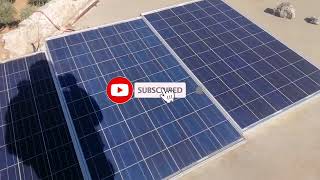 طريقة توصيل ألواح الطاقة الشمسية نظام 12 فولت او 24 فولت او 48 فولت How to connect solar panels