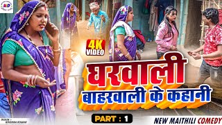 भोजभात लेल केलक रामखेलन से विवाद || घरवाली बाहरवाली के कहानी || Maithili Comedy 2024 | Maithili Zara