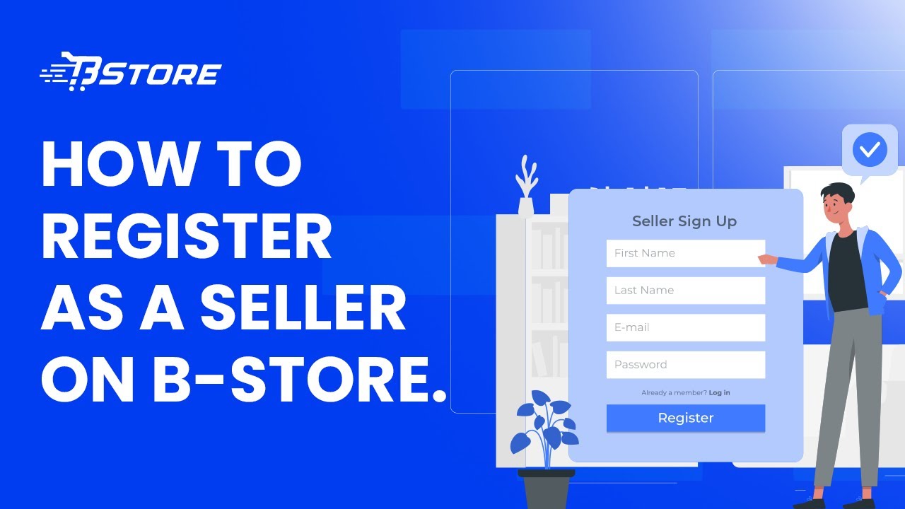 How To Register Your Seller Account On B-Store. #bstore #bficoin # ...