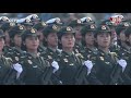 中华人民共和国成立70周年 女兵方队 2019年大阅兵 cctv