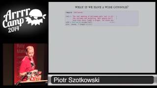 ArrrrCamp 2014- Weak References Strongly Held