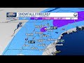 NH snow forecast: Slick roads possible Thursday