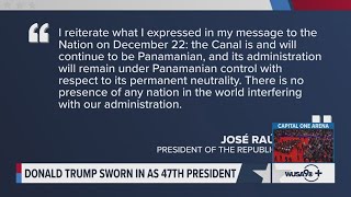 Breaking down President Trump's comments on the Panama Canal