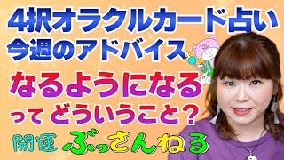 【４択占い】今週１週間の動き方をオラクルカードで占います！『パシンペロンはやぶさ開運ぶっさんねる』