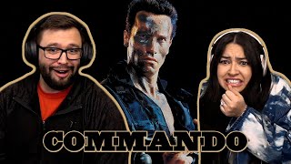 Commando (1985) First Time Watching! Movie Reaction!!