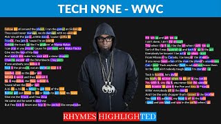 Tech N9ne - Worldwide Choppers | Lyrics, Rhymes Highlighted