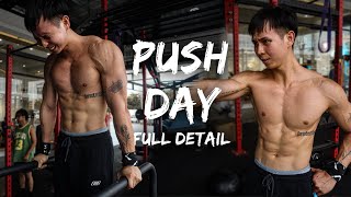 My Real Push Day Workout ออกกำลังกายท่าอะไรบ้าง วิธีการ ? อธิบายแบบละเอียดกล้ามเน้นๆ