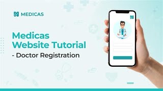Doctor/Healthcare Professional Registration - Medicas Website Tutorial