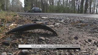 Mother, daughter killed in car collision