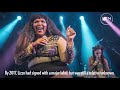 how lizzo went from living in her car to 8 grammy nominations seeher story peopletv