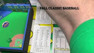 Dice baseball game with all calculations embedded. No adding and subtracting!