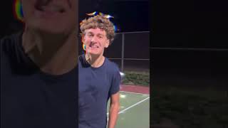 1v1 loser has to do sprite \u0026 banana challenge.10 likes and I will post the full video #basketball