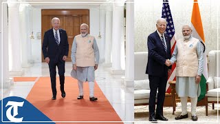 PM Modi, US President Joe Biden hold bilateral talks, discuss wide range of issues