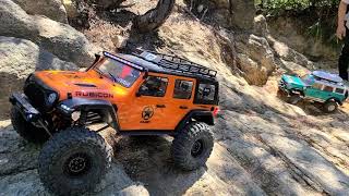 trx4 bronco, yikong yk4082, axial capra rc trial 브롱코 yk4082 카프라 관악산 안양사 트라이얼 산행