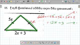 7 ශ්‍රේණිය - ගණිතය - සිදුවීමක විය හැකියාව හා 3වන වාර විභාග ගැටළු