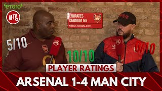 Arsenal 1-4 Man City | Zero, Zero, Zero! (DT Player Ratings)