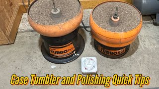 Lyman Turbo, Vibratory Case Tumbler, Cleaning and Polishing Brass, Quick Tips and Tricks