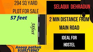 Plot for Sale near Selaqui Rajawala, Dehradun | Ideal for Hostel \u0026 Residential Homestay| #realestate