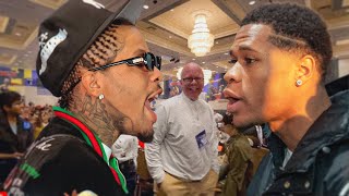 Gervonta Davis RUNS UP On Devin Haney And CONFRONTS Him About FIGHT..