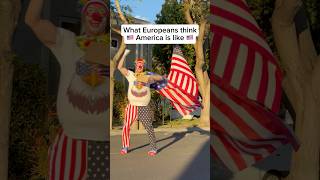What Europeans think of America in 2025 #shorts