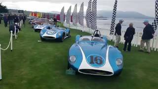 All Three 1958 Scarab race cars at Pebble Beach 2018