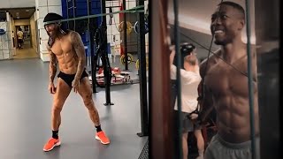 Famous Footballers Working Out 🔥 Muscle & Strength ft. Hulk, Alaba, Neuer & More!