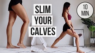 Best 10 min Stretch to Slim Your Calves! ◆ Emi ◆